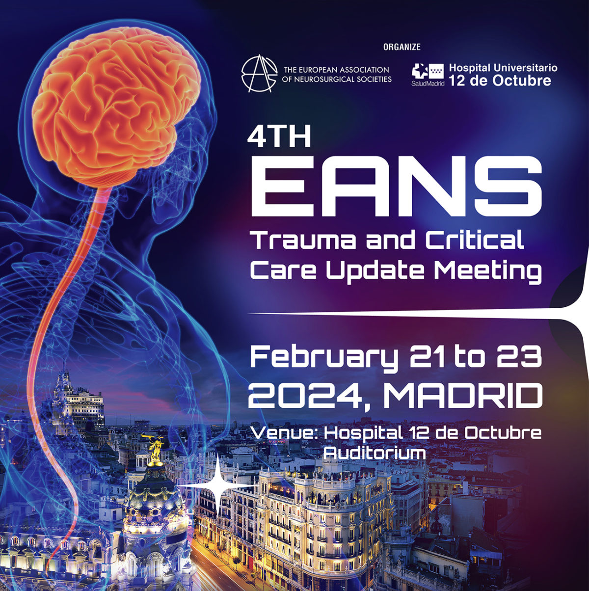 Programme EANS Trauma and Critical Care Update Meeting EANS TCC 2024